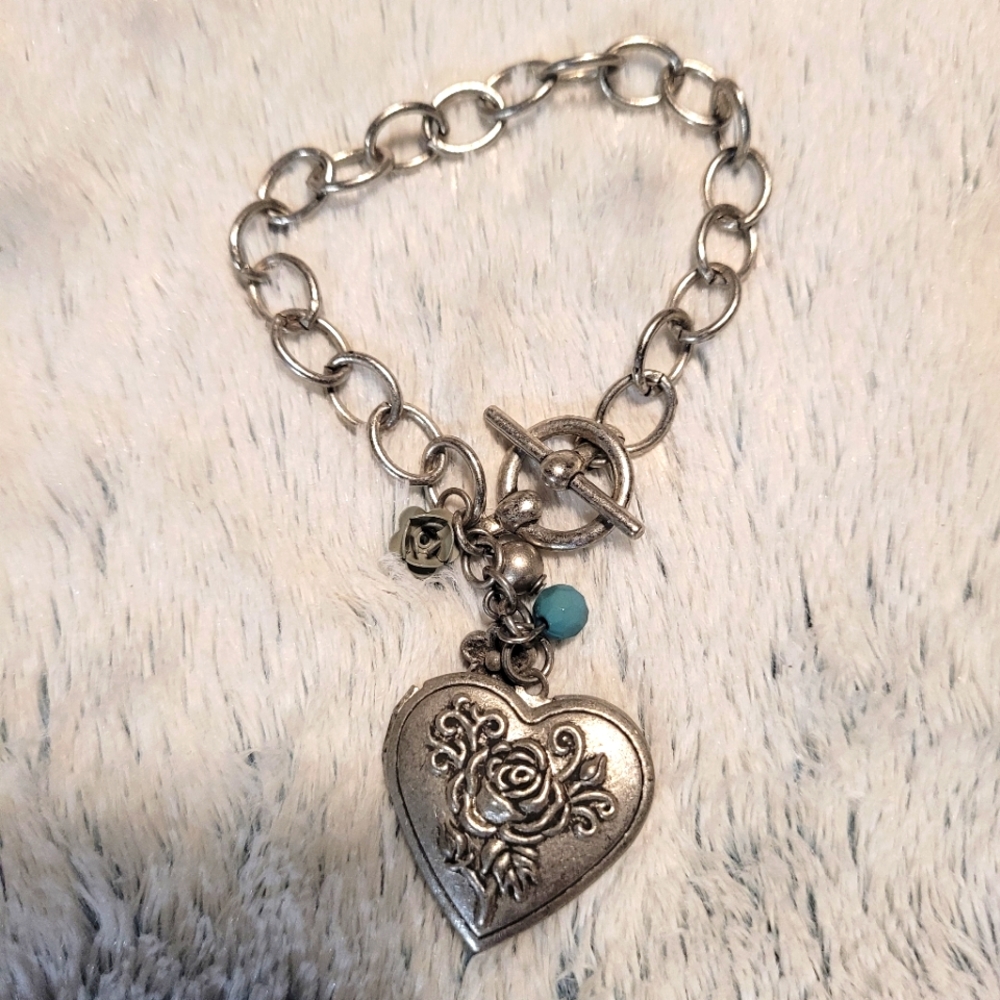 Heart Locket Bracelet